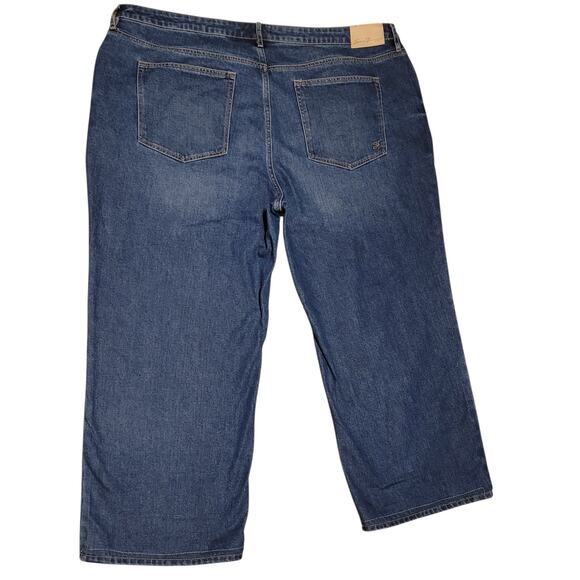 Seven 7 Womens Loose Straight Fit Cropped  Jeans Size 22W measures EUC - Picture 1 of 6